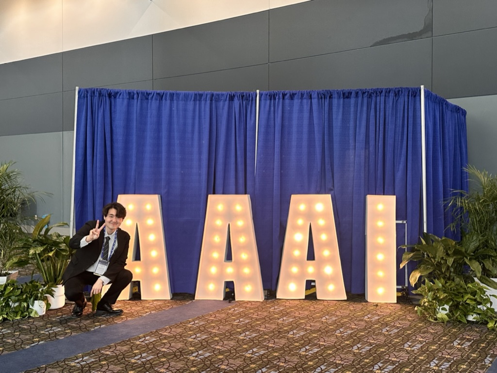 Vincent-Daniel Yun at AAAI 2025